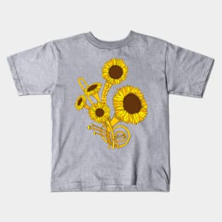 Sunflower Orchestra Kids T-Shirt